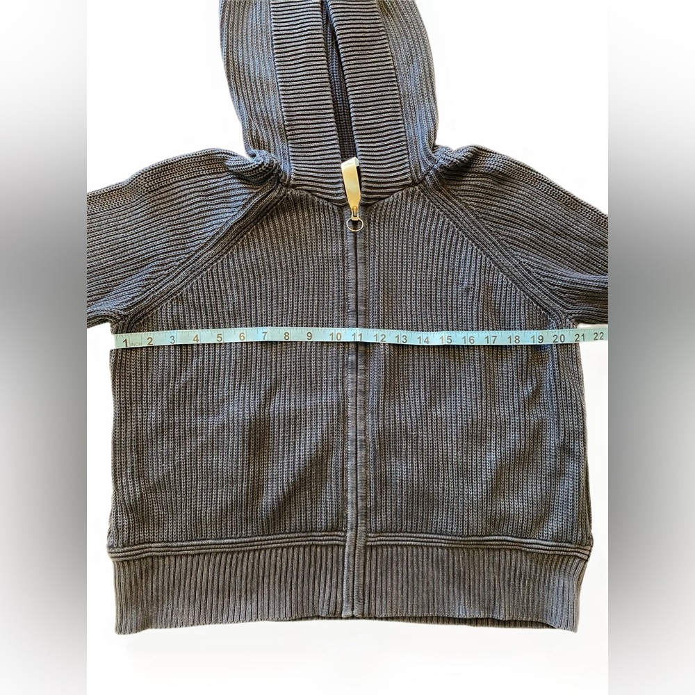 Lululemon Rest Assured Full Zip Hoodie Washed Midnight Navy Large - Picture 7 of 11